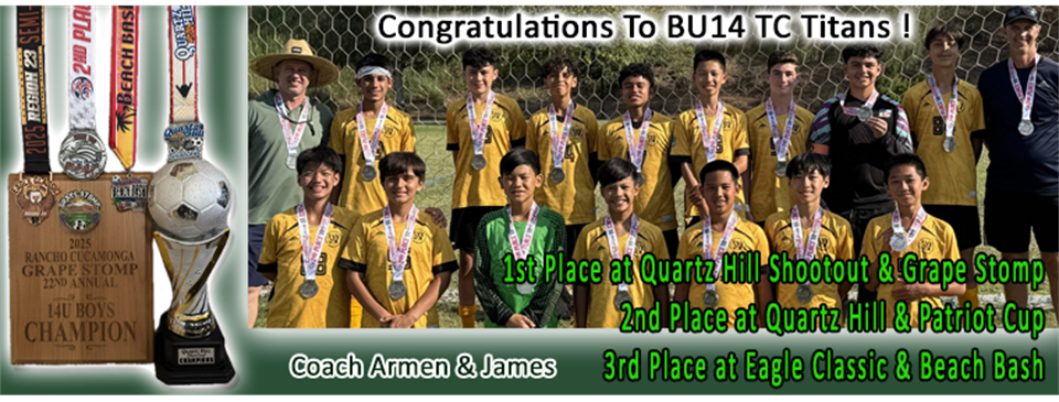 Congrats to The Titans!
