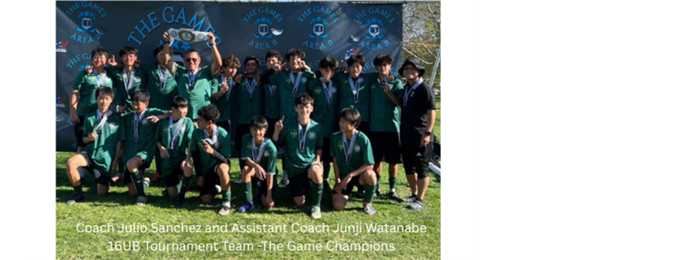 The Game at Area B Champions - 16UB Tournament Team